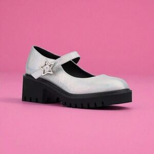 Olivia Miller North Node Womens Maryjane, Size 11, Silver